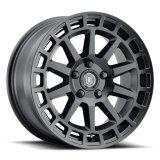 ICON Alloys Wheels 7117805060SB WHEEL JOURNEY SAT BLK - 17 X 8 / 5 X 100 / 38 MM / 6" BS thumbnail 1