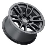 Icon Alloys Vector 6 Satin Black Wheels 17x8.5 Wheel, VECTOR SAT BLK - 17 X 8.5 / X 5.5 / 25MM / 5.75" BS thumbnail 3