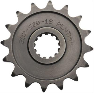 Renthal Grooved Front Sprockets 279-520-16GP Sprocket, Front, Steel, Natural, 16-Tooth, 520 Chain Size, for use on Honda®, Each thumbnail 2