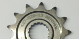 Renthal Grooved Front Sprockets 308-520-13GP Sprocket, Front, Steel, Natural, 13-Tooth, 520 Chain Size, for use on Honda®, Each thumbnail 1