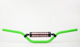 Renthal 7/8 in. Handlebars 784-03-GN-03-219 Handlebars, RC Mini Style, Aluminum, Green Anodized, 0.875 Diameter, 29.134 Width, Each thumbnail 2