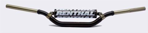 Renthal Twinwall Handlebars 922-01-BK-07-185 Handlebars, Twinwall, RC High Style, Aluminum, Black Anodized, 1.125 in. Diameter, 31.575 in. Width, Each thumbnail 1
