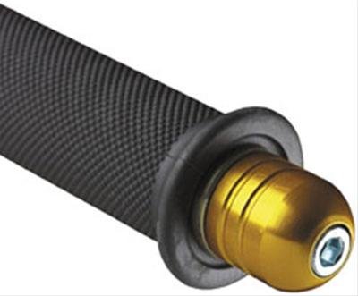 Renthal End Plugs E189 Handlebar Ends, Plugs, Aluminum, Gold Anodized, 7/8 in., 1 1/8 in., Pair thumbnail 1