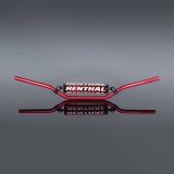 Renthal 7/8 in. Handlebars 722-01-RD-01-185 Handlebars, CR High Style, Aluminum, Red Anodized, Diameter, 31.299 Width, Each thumbnail 2