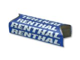 Renthal Fatbar Pads P281 Handlebar Pad, Fatbar, Foam, Blue Vinyl Cover, Logo, 1 1/8 in. Bar Size, Each thumbnail 2