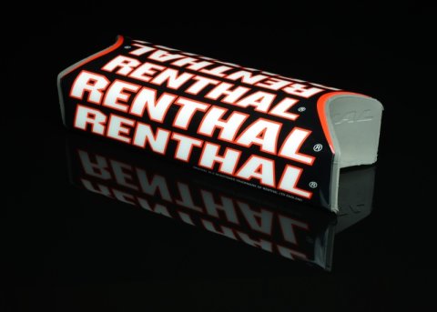 Renthal Handlebar Pads P311 Pad TEAM ISSUE FATBAR PAD BLK/RED BLK thumbnail 2