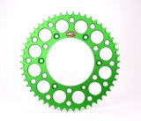 Renthal Ultralight Rear Sprockets 112U-520-52GEGN Sprocket, Ultralight, Rear, Aluminum, Green Anodized, 52-tooth, 520 Chain Size, Kawasaki, Suzuki, Each thumbnail 2