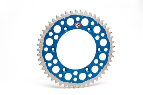 Renthal Twinring Sprockets 1500-520-48GPBU Sprocket REN REAR TWINRING BLU 520-48 BLU thumbnail 2