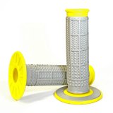 Renthal MX Dual Compound Tapered Grips G194 GRIPS TPD DL DIA/WAF YELLOW thumbnail 2