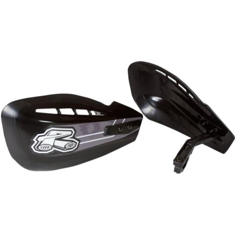 Renthal Hand Guards and Brush HG-100-BK CONTROL HAND DEFLECTORS, MOTO HANDGUARD SET BLACK thumbnail 1