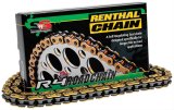 Renthal R4 SRS Z-Ring Road Drive Chains C344 Chain, Z-Ring, 525 Size, 120-Links, 8,992 lbs./in. Tensile Strength, Gold/Black, Each thumbnail 1