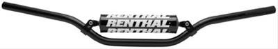 Renthal 7/8 in. Handlebars 636-01-BK-03-219 Handlebars, Yamaha YFZ350 Style, Aluminum, Black Anodized, 0.875 Diameter, 30.512 Width, Each