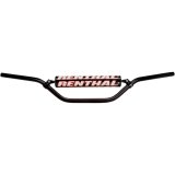 Renthal 7/8 in. Handlebars 613-01-BK-05-006 Handlebars, in., Enduro, Aluminum, Black Anodized, 0.875 Diameter, 32.870 Width, Each thumbnail 1