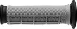 Renthal MX Dual Compound Grips G168 Grips, Compound, Rubber, Gray/Black, Thumb Throttle Compatible, 7/8 in. Bar Diameter, Pair thumbnail 1