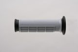 Renthal MX Dual Compound Grips G168 Grips, Compound, Rubber, Gray/Black, Thumb Throttle Compatible, 7/8 in. Bar Diameter, Pair thumbnail 2