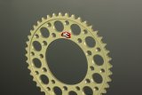 Renthal Ultralight Rear Sprockets 411U-525-43P-HA Sprocket, Rear, Aluminum, Gold Anodized, 43-Tooth, 525 Chain Size, for use on Honda®, Each thumbnail 2