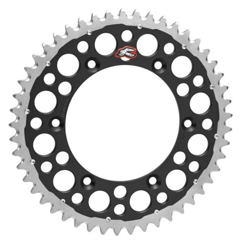 Renthal Twinring Sprockets 1500-520-48GPBK Sprocket REN REAR TWINRING BLK 520-48 BLK thumbnail 1