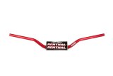 Renthal Fatbar Handlebars 604-01-RD Handlebars, Fatbar, RC Honda® Style, Aluminum, Red Anodized, 1.125 in. Diameter, 31.575 in. Width, Each thumbnail 2