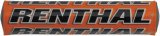 Renthal Mini SX Bar Pads P271 Handlebar Pad, Crossbar, SX, Foam, Vinyl Cover, Orange, Logo, 8.50 in. Length, Each thumbnail 1