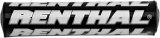 Renthal Mini SX Bar Pads P216 Handlebar Pad, Crossbar, SX, Foam, Vinyl Cover, Black, Logo, 8.50 in. Length, Each thumbnail 1