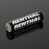 Renthal Mini SX Bar Pads P216 Handlebar Pad, Crossbar, SX, Foam, Vinyl Cover, Black, Logo, 8.50 in. Length, Each thumbnail 2