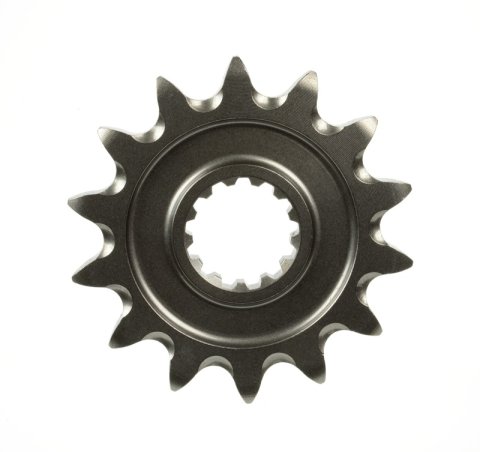 Renthal Grooved Front Sprockets 492--520-14GP RENTHAL 14T FRNT SPRKT thumbnail 2