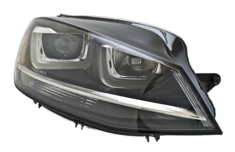 Hella Headlight Assemblies 011956261 Head Light Assembly, HLMP RH SAE XEN AFS VW GOLF 15- thumbnail 4
