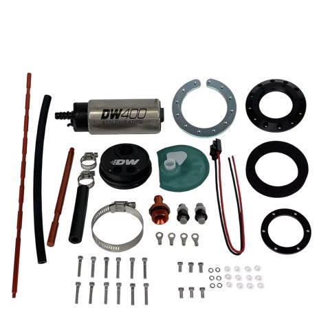 DeatschWerks Fuel Pump Components 9-401-5007 Universal In-Tank Mount + DW400, 415lph fuel pump
