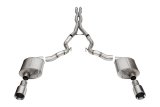 Corsa Sport Exhaust Systems for 2024 MUSTANG - 21275 System, Sport, Cat-Back, 304 Stainless, Natural, Polished Tips, Straight Cut Tips, Convertible, Ford, Kit thumbnail 4