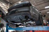 Corsa Track Exhaust Systems for 2015-2017 MUSTANG - 21086BLK Exhaust, Axle-Back Dual Rear, Series 3.0 in. System with 4.5 in. Black Pro-Series Tips, Ford, Kit thumbnail 1