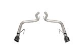 Corsa Track Exhaust Systems for 2015-2017 MUSTANG - 21086BLK Exhaust, Axle-Back Dual Rear, Series 3.0 in. System with 4.5 in. Black Pro-Series Tips, Ford, Kit thumbnail 4