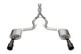 CORSA Performance - Exhaust Systems for 2024 MUSTANG 21255CFBLK System Kit thumbnail 1