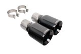 Corsa Round, Black 3 Inch Exhaust Tip 21258BLK Tail Pipe thumbnail 1