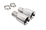 Corsa Round, Polished 3 Inch Exhaust Tip 21258 Tail Pipe thumbnail 2