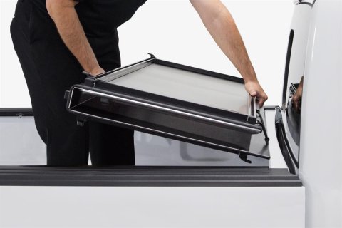 Access LoMax Folding Hard Covers for 2007-2021 TUNDRA - B1050069 Tonneau Covers, Covers, Aluminum, Matte Black, 6.5 ft. Truck Bed Length, Toyota, Each thumbnail 3