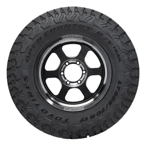 Toyo Open Country R/T Trail Tires 295/55-20 Tires, Trail, 295 x 55-20, Radial, Blackwall, Q Speed Rating, 123/120 Load Index, Each