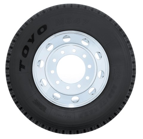 Toyo M647 Tires 11-24.5 Tire, M647, 11R24.50, Radial, Long Haul, Each