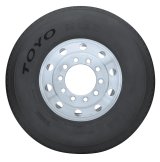 Toyo M122 Tires 11-24.5 Tire, M122, 11R24.50, Radial, Long Haul, Each thumbnail 1