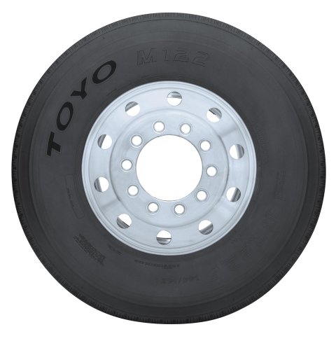 Toyo M122 Tires 11-24.5 Tire, M122, 11R24.50, Radial, Long Haul, Each