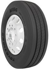 Toyo M156 Tires 295/75R22.5 Tires, M 156, 295/75R22.5, Blackwall, G Load Range, L Speed Rating, 6,175 lb. Load, Each thumbnail 2