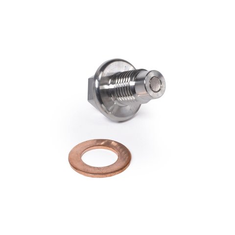Pacific Performance Engineering Oil Pan Drain Plugs 114052001 Plug, Magnetic, 14mm x 1.50, Includes Gasket, Chevrolet, GMC, 6.6L Duramax, Each