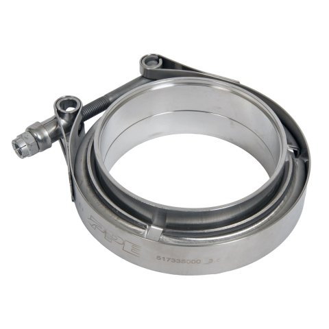 Pacific Performance Engineering V-Band Clamps 517335003 Clamp, Clamp, Flanges, Stainless Steel, Natural, 3.50 in. Diameter, Kit thumbnail 1