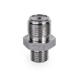 Pacific Performance Engineering Fuel Inlet Fittings 113071000 Line Adapter Fittings, Fittings, Straight, M14 x 1.5 Male Threads, M18 x 1.5 Male Threads, Stainless Steel, Black Anodized, Each thumbnail 3