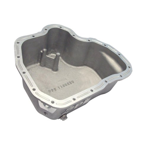 Pacific Performance Engineering Aluminum Oil Pans 114052020 Pan, Aluminum, Black, 5 qt., Chevrolet, GMC, 6.6L, Diesel, Each thumbnail 2