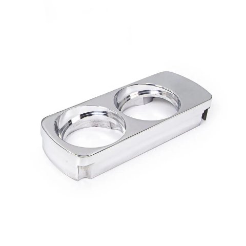 Pacific Performance Engineering Overhead Gauge Mounts 148001000 Mount, 2 holes, overhead, Aluminum, Polished, GM 01-07, 2 1/16 in. gauges, without switches thumbnail 2