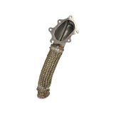 Pacific Performance Engineering Exhaust Downpipes 117000424 Downpipe, Exhaust, 304 Stainless, Natural, 3 in. Outlet, PPE Titanium Wrap, Chevy, GMC, 6.6L, LB7, California Emissions, Each thumbnail 1