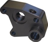 PPE Oil Cooler Block-Off Plates 114001000 Delete Kit, Billet Alum, Black Color, Marine/Hotrod, GM Duramax 6.6L, 2001-10 thumbnail 2