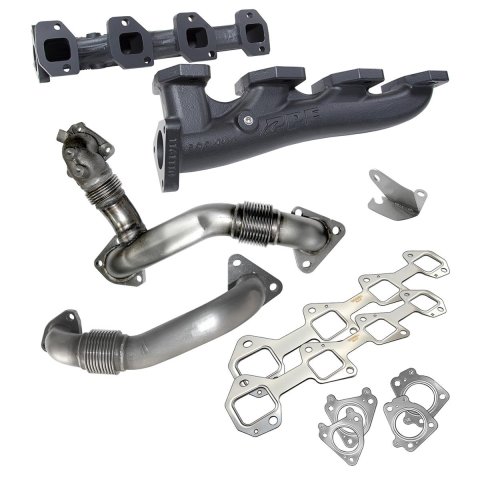PPE Turbocharger Exhaust Manifolds 116112000 & Up-pipes GM 2011-2014 Y-Pipe LML