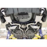 Ford Performance Parts Boss 302 Style Quad Exit Crossover Pipes M-5220-M8 Exhaust Pipes, Exit, Stainless Steel, Natural, 2.5 in. Diameter, Ford, 5.0L, Kit thumbnail 2