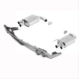 Ford Performance Parts Exhaust Systems M-5230-M8TBV System, Rear Axle-back, Dual, Stainless Steel, Natural, Split Rear Exit, Ford, 5.0L, Kit thumbnail 2